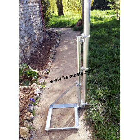 SUP1 55/60 - SUPPORT DE MÂT 55 OU 60 MM À LESTER