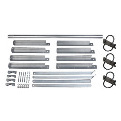 SUP4 55/60 - DOUBLE SUPPORT DE MÂT 55 OU 60 MM À LESTER