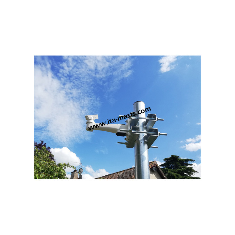 SUPCAM1 100 - SUPPORT DE CAMÉRA POUR TUBE DE 40 À 100 MM