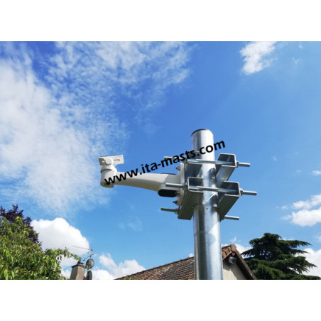 SUPCAM1 100 - SUPPORT DE CAMÉRA POUR TUBE DE 40 À 100 MM