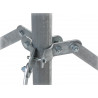 SUP3 45/55 - SUPPORT DE MÂT DE 45 A 55 MM TRÉPIED À FIXER AU SOL