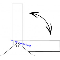 PM60 - PIED DE MÂT 60MM