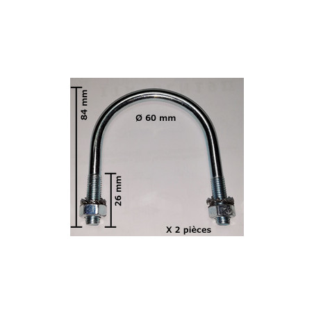 FIX60 - BRIDE EN U 60 MM