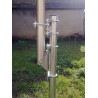 SUPINC60 - Support inclinable pour mât de 60 mm