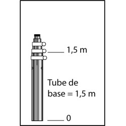MME67-7050 - Mât télescopique de 6,7 m