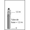 MME67-7050 - Mât télescopique de 6,7 m